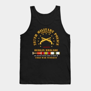 287th Military Police Company - Berlin Bde w OCCUPY COLD SVC X 300 Tank Top